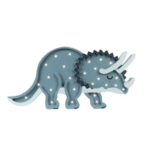 Load image into Gallery viewer, Night Lights For Kids - Triceratops Dinosaur Lamp by Little Lights