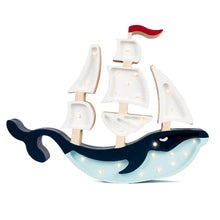 Load image into Gallery viewer, Night Lights For Kids - Whale Ship Lamp by Little Lights