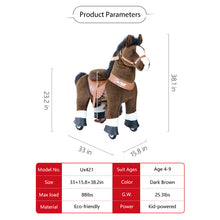 Load image into Gallery viewer, Ride on Horse - Horse Ride-on Toy-Model U 2021 by PonyCycle - Freddie and Sebbie