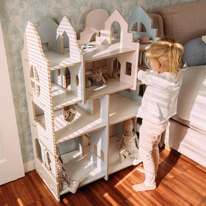 Wooden Dolls House - My Mini Dollhouse (4 in 1) by My Mini Home